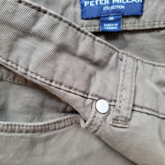 Peter Millar Collection Pants Olive Green Size 36 – Gently Worn - Picture 3 of 7